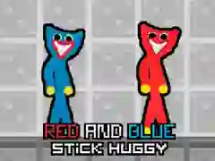 Juego Abrazo de Palo Rojo y Azul en línea