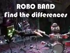 Juego Banda de Robots - Encuentra las Diferencias en línea