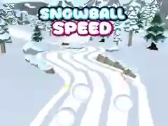 Juego Velocidad de Bola de Nieve en línea