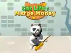 Juego Vida de Gato: Fusionar Dinero en línea