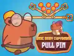 Juego Salva a los bebés capibaras Pull Pin en línea Juego Salva a los bebés capibaras Pull Pin en línea