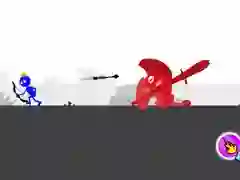 Juego Rojo y Azul - Puzzles del Espía Stickman en línea