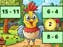 Juego Sustracción: Descubrir la Imagen del Pájaro en línea Juego Sustracción: Descubrir la Imagen del Pájaro en línea