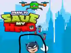 Juego Dibuja para salvar a mi héroe en línea