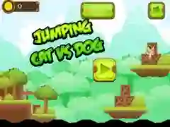 Juego Gato Saltarín Vs Perro en línea