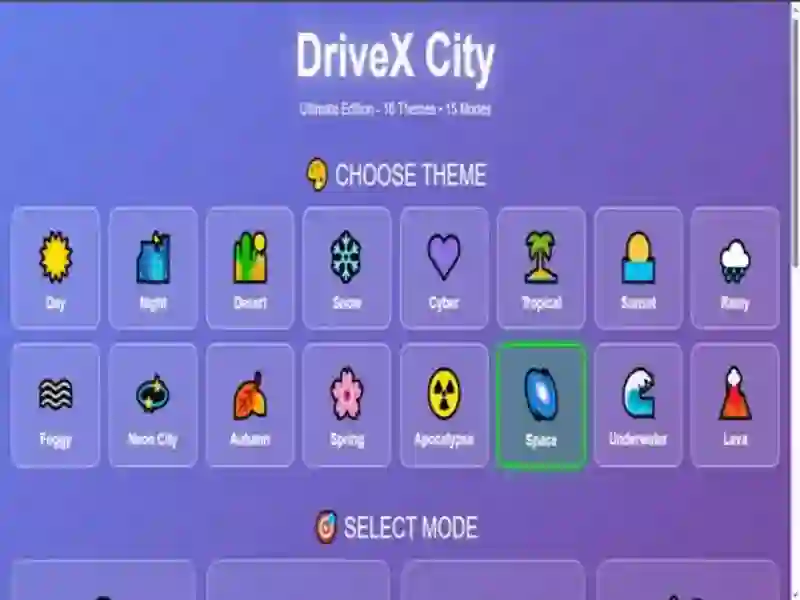 Juego Ciudad DriveX en línea