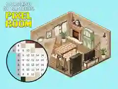 Juego Colorear por Números: Habitaciones Pixeladas en línea Juego Colorear por Números: Habitaciones Pixeladas en línea