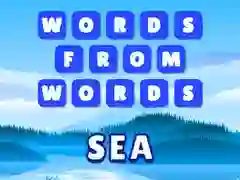 Juego Palabras de palabras: Mar en línea