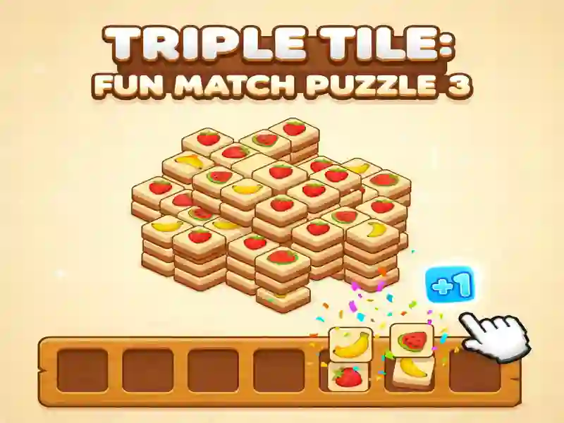 Juego Triple Tile: divertido rompecabezas de combinaciones 3 en línea
