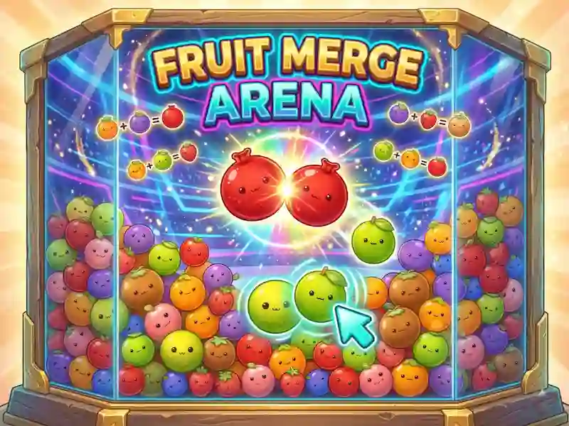 Juego Fruit Merge Arena en línea