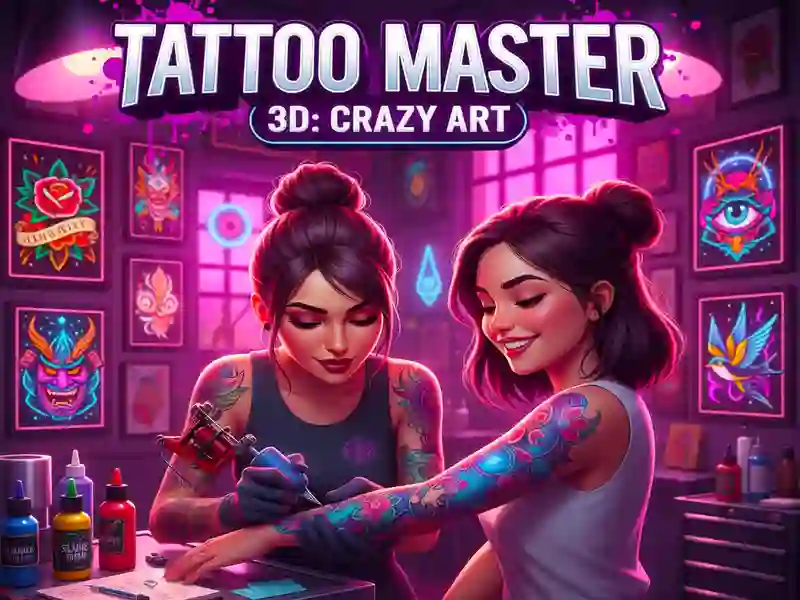 Juego Tattoo Master 3D: Arte loco en línea
