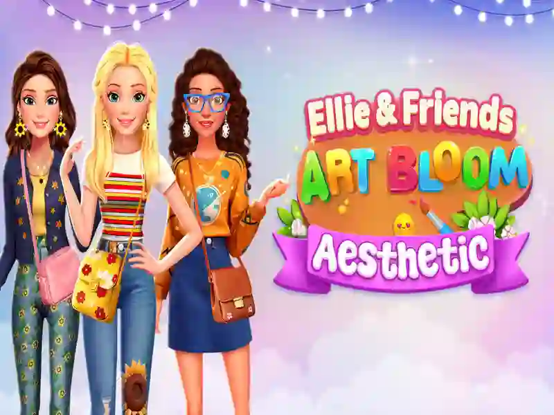 Juego Ellie y sus amigos Art Bloom Estética en línea