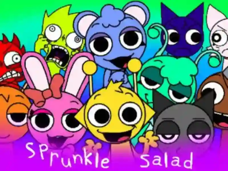 Juego Ensalada de espolvoreados en línea
