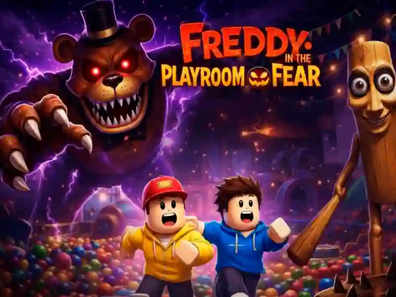 Juego Freddy en la sala de juegos del miedo en línea