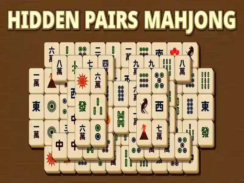 Juego Pares ocultos mahjong en línea