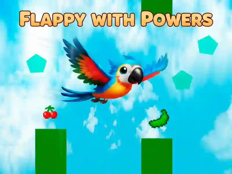 Juego Flappy con poderes en línea