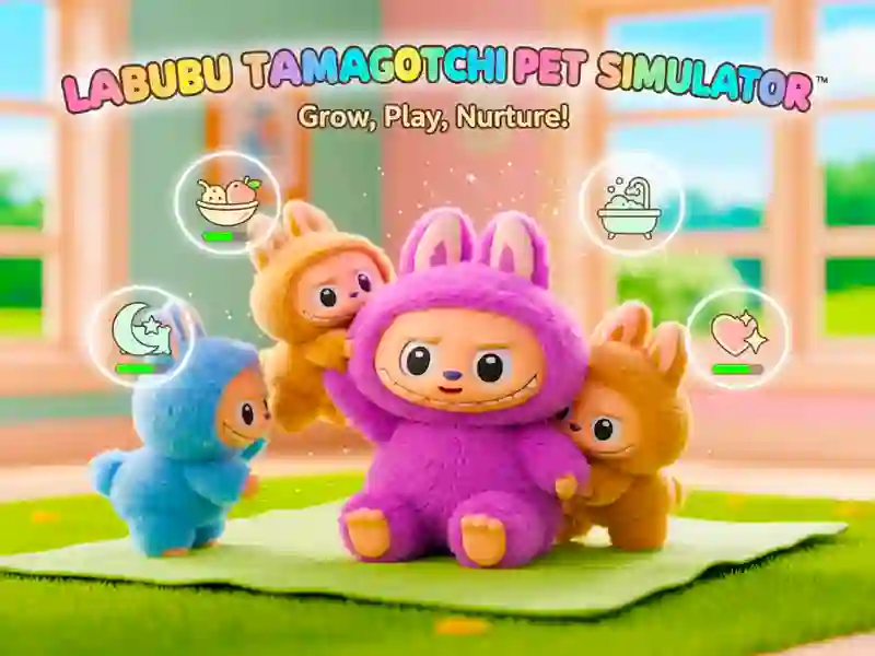 Juego Simulador de mascotas Labubu Tamagotchi en línea