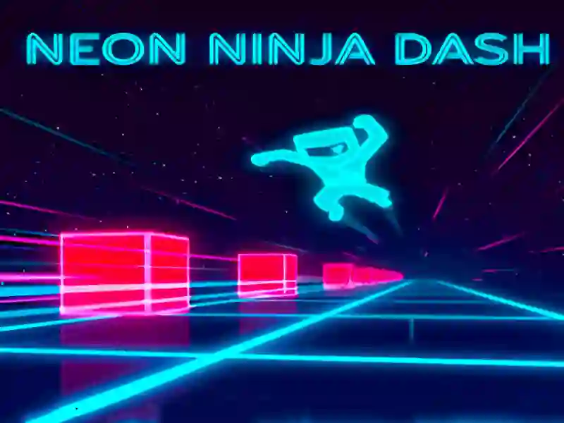 Juego Dash ninja de neón en línea