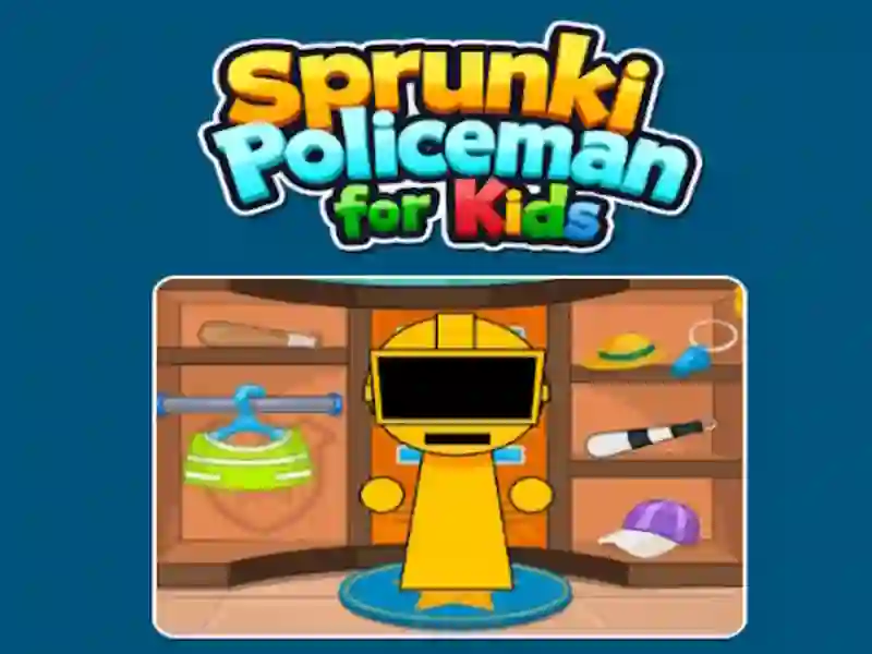 Juego Policía de Sprunki para niños en línea