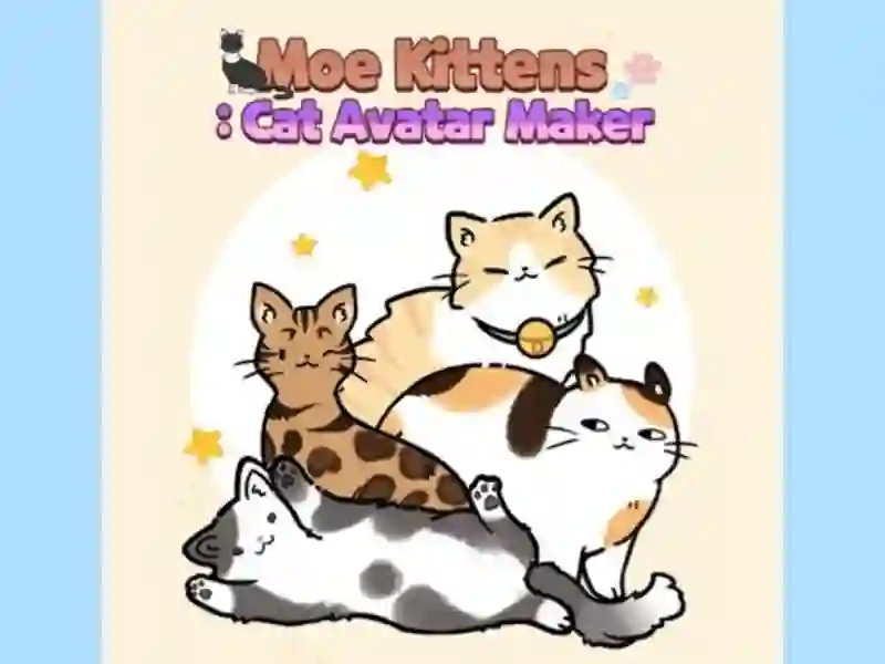 Juego Gatitos Moe: Creador de avatares de gatos en línea