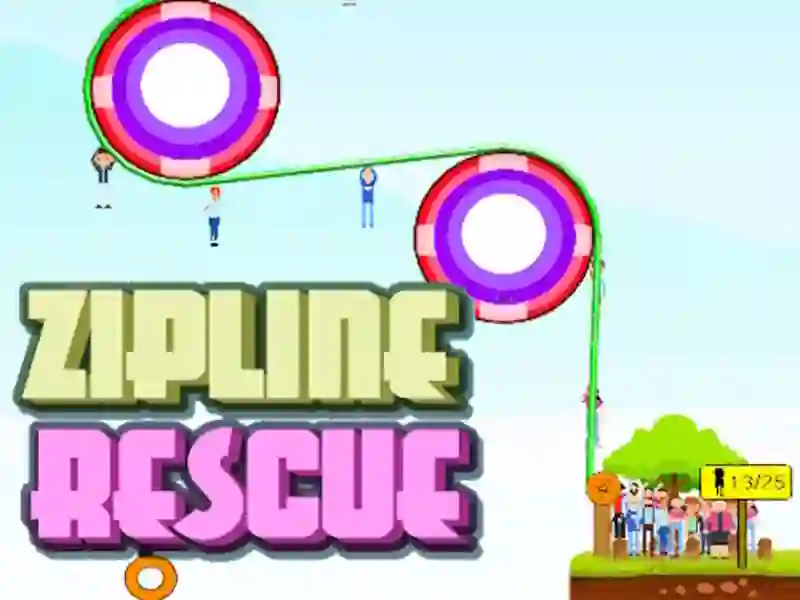 Juego Rescate de personas en tirolesa en línea Juego Rescate de personas en tirolesa en línea