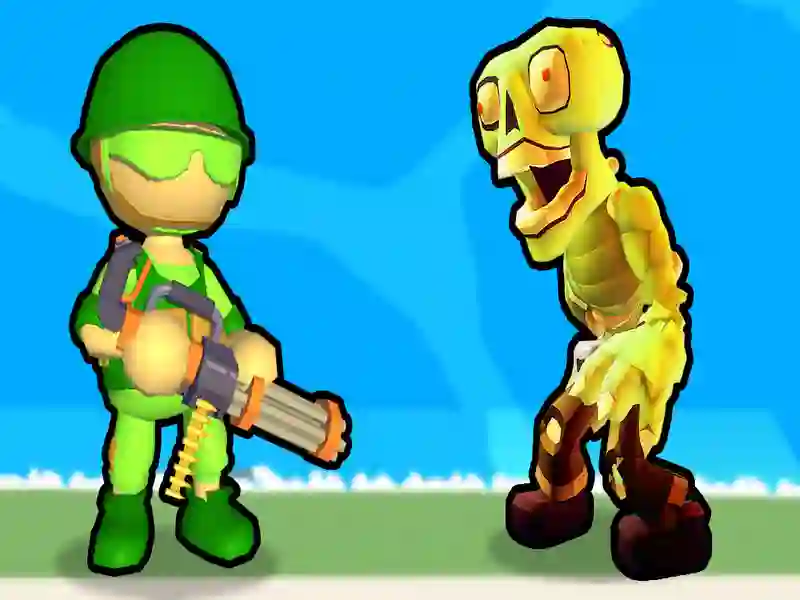 Juego Destrucción del zombie de Stickman en línea