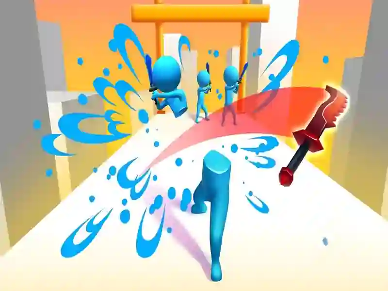 Juego ¡Juego de espadas! Ninja Slice Runner en línea