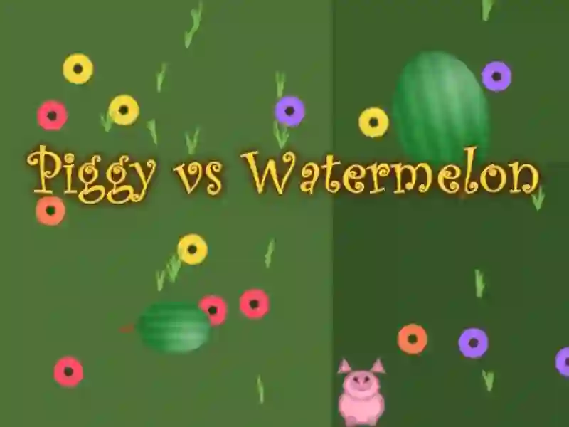 Juego Piggy vs sandía en línea