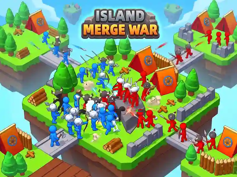 Juego Island Merge war en línea