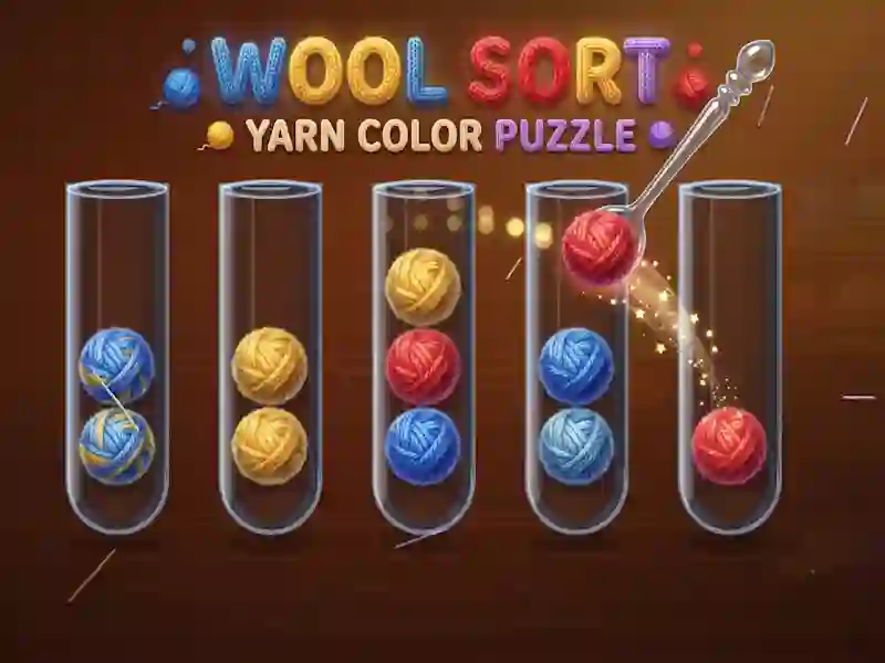 Juego Wool Sort Yarn Color Puzzle en línea