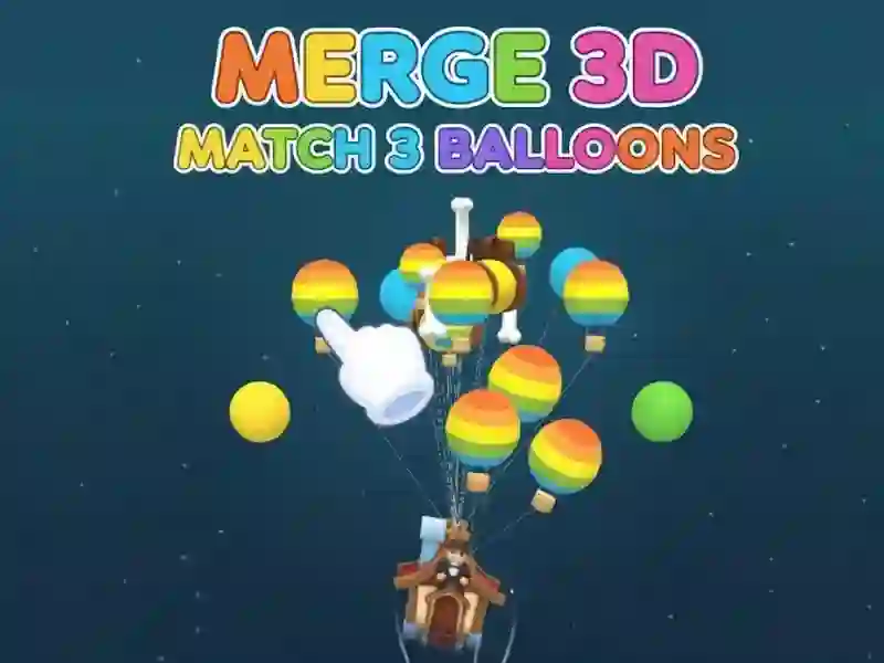 Juego Fusionar globos 3d Match 3 en línea Juego Fusionar globos 3d Match 3 en línea