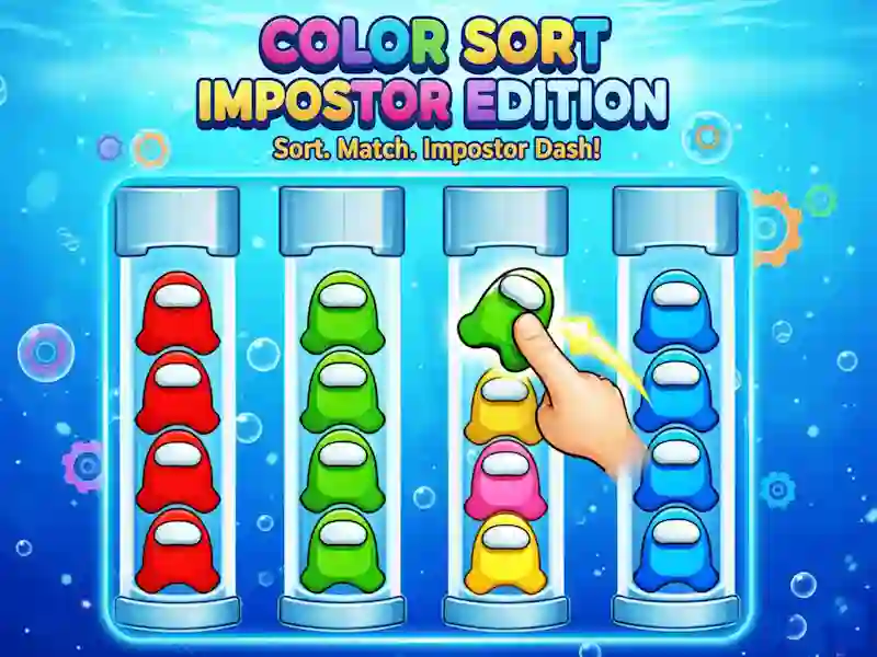 Juego Edición Impostor de clasificación por colores en línea