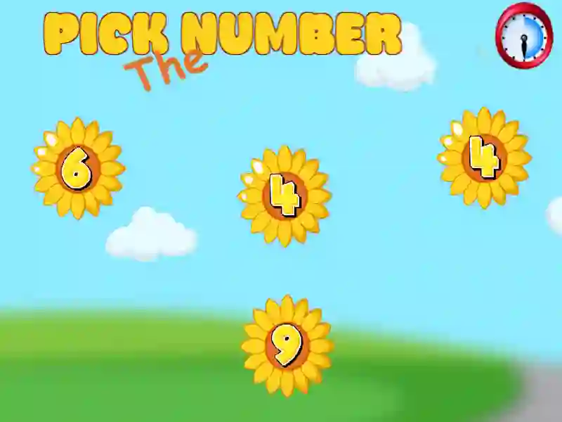 Juego Elige el número en línea