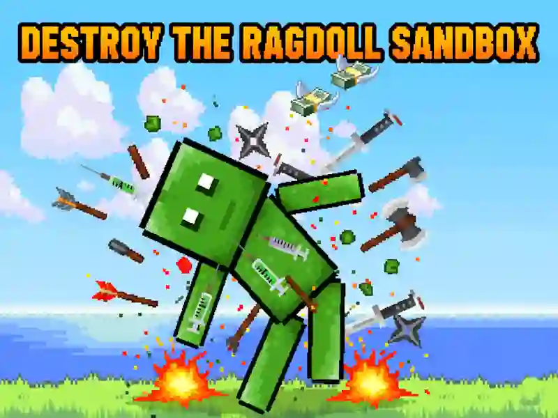 Juego Destruye el Sandbox de Ragdoll en línea