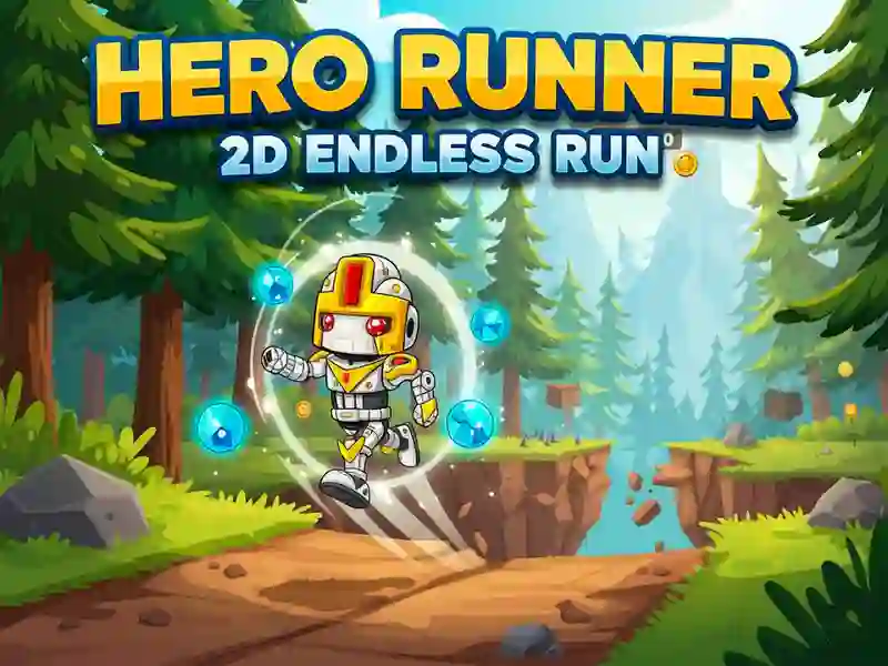 Juego Hero Runner 2D carrera sin fin en línea