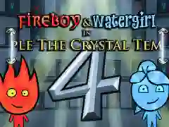 Juego Chico Fuego y Chica Agua 4: Templo de Cristal en línea
