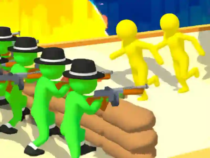 Juego Evolución de la multitud 3D en línea
