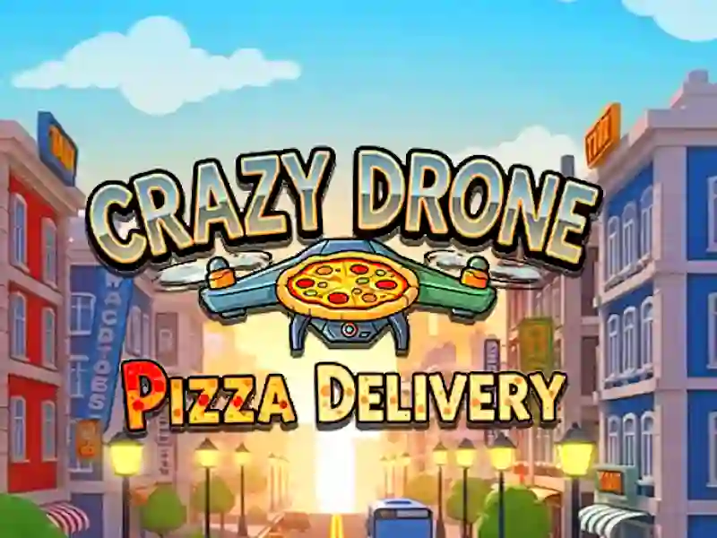 Juego Entrega de pizza con drones locos en línea