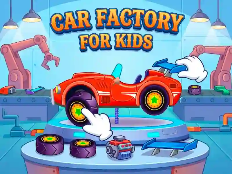 Juego Car Factory For Kids en línea