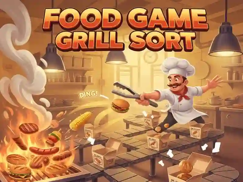 Juego Juego de comida Grill Sort en línea