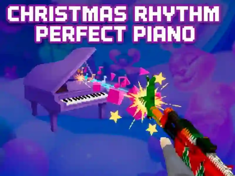 Juego Piano perfecto con ritmo navideño en línea