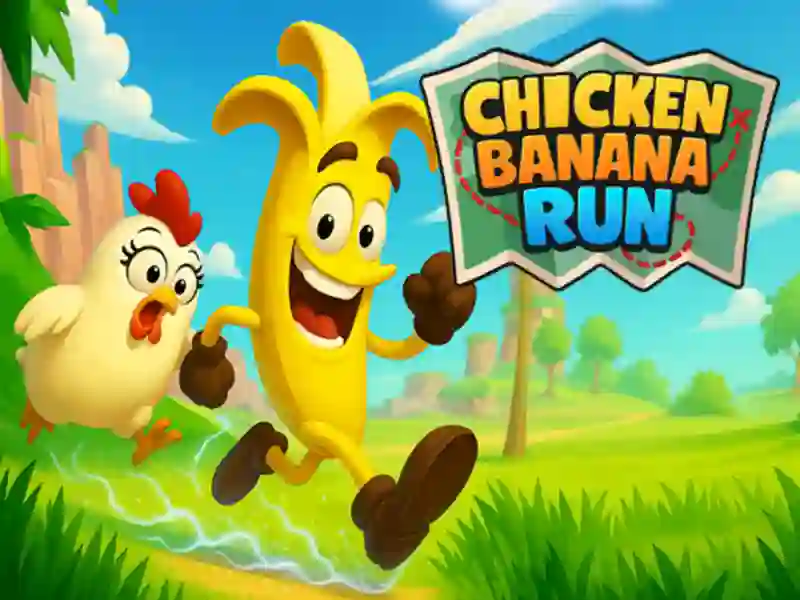 Juego Carrera de pollo y plátano en línea