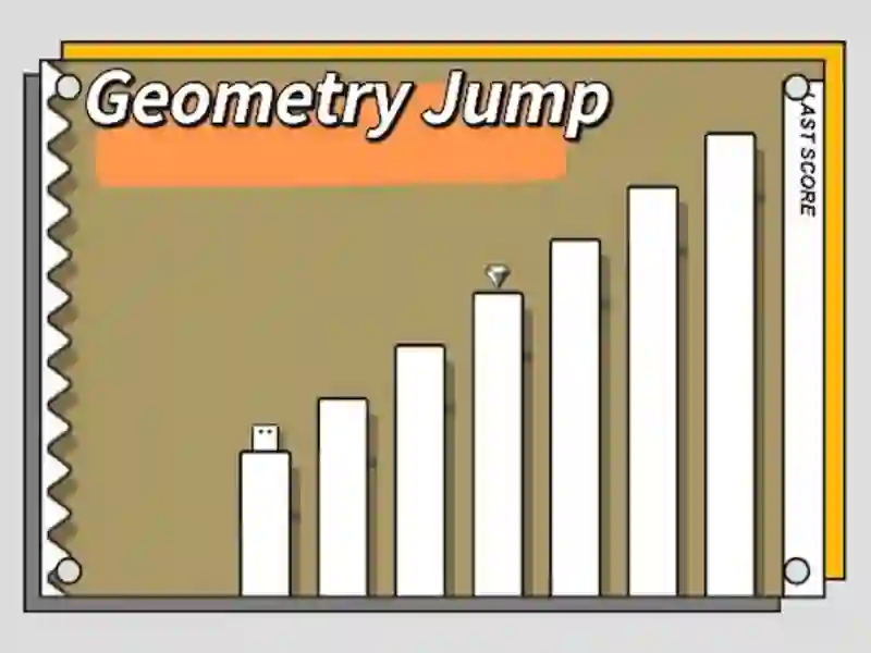Juego Geometry saltando en línea
