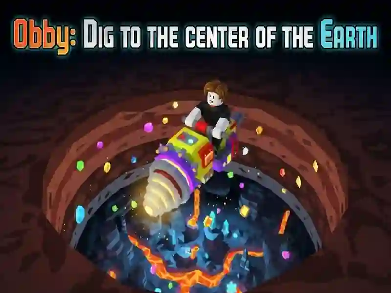 Juego Obby: Excava hasta el centro de la Tierra. en línea
