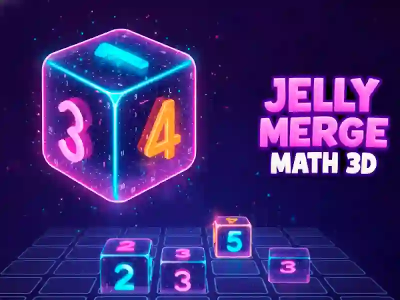Juego Jelly Merge Matemáticas 3D en línea