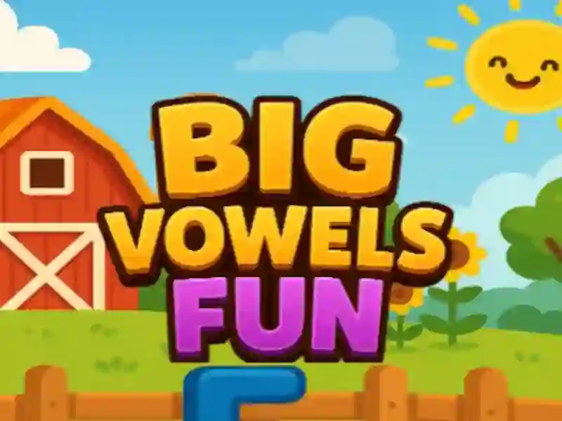 Juego Diversión con vocales grandes en línea Juego Diversión con vocales grandes en línea