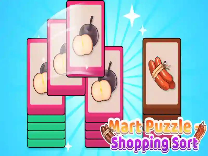 Juego Mart Puzzle Shopping Sort en línea