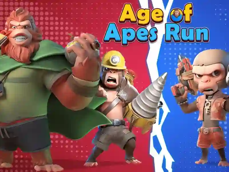 Juego Edad de los simios Run en línea