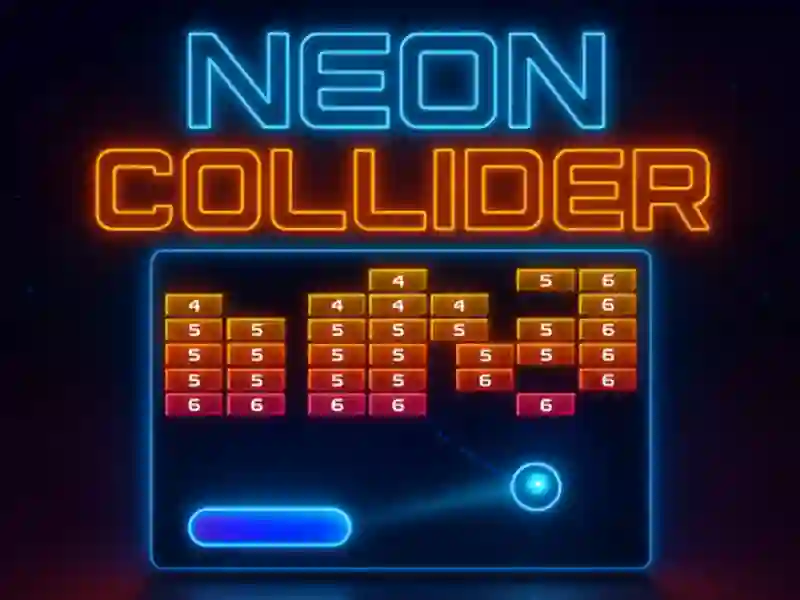 Juego Colisionador de neón en línea Juego Colisionador de neón en línea
