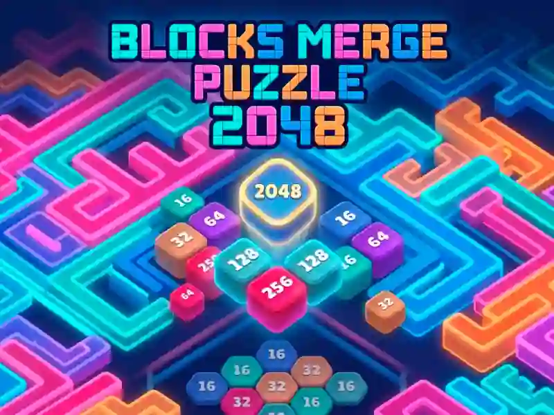 Juego Blocks Merge Puzzle 2048 en línea
